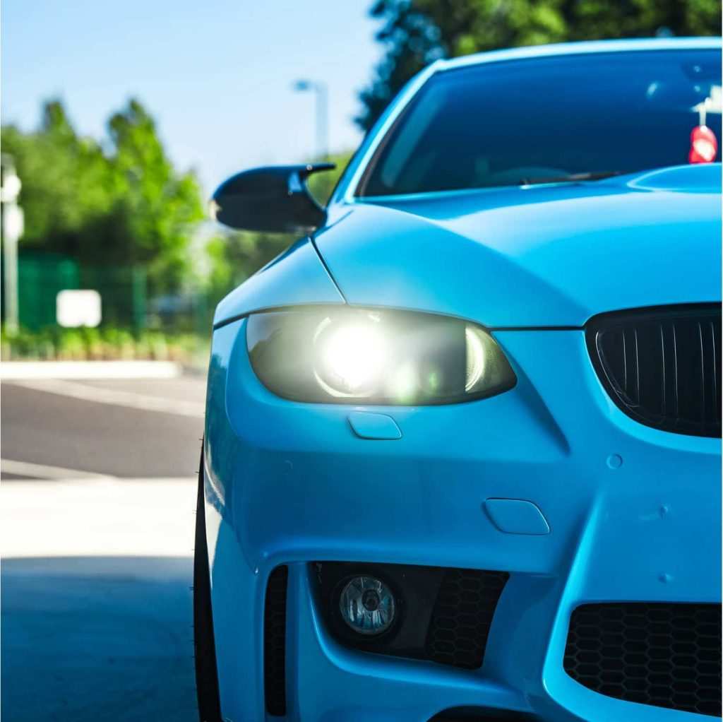 BMW 3 Series - Headlight view