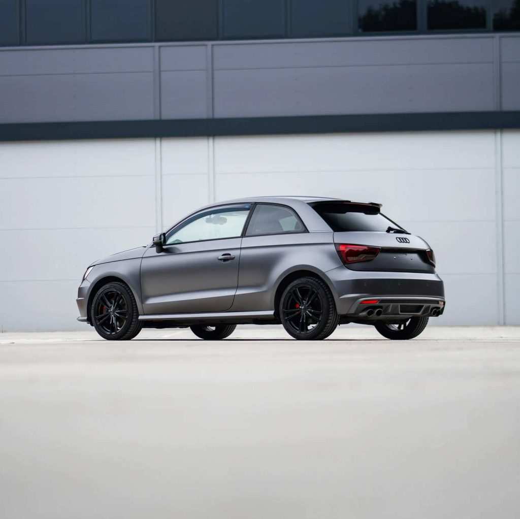 audi s1 grey