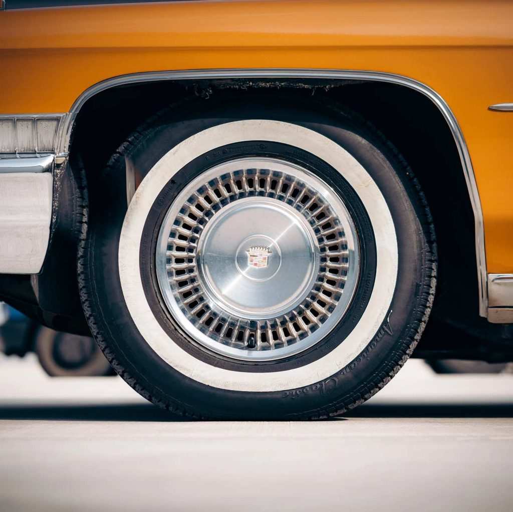Cadillac Coupe de Ville alloy closeup