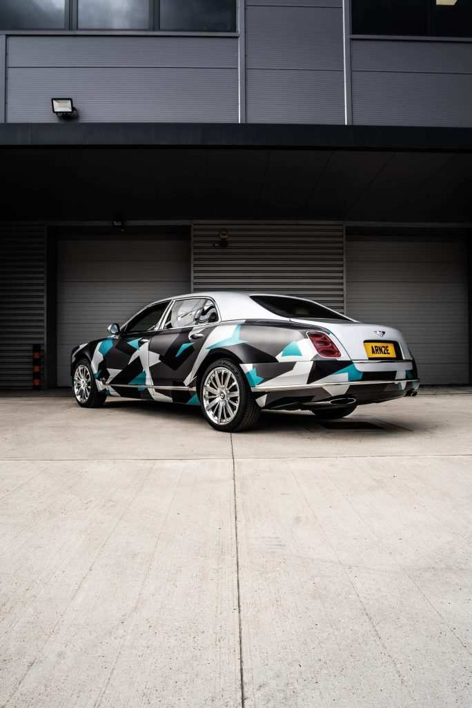 Bentley Mulsanne Custom Print Wrap