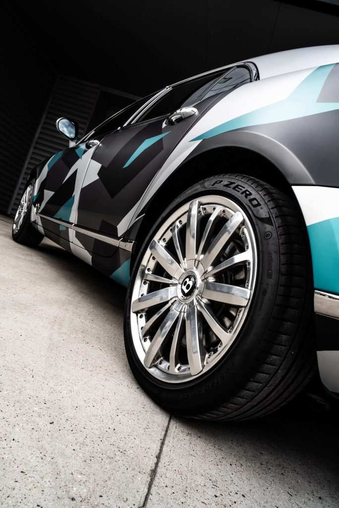 bmw m140i alloy wheel closeup