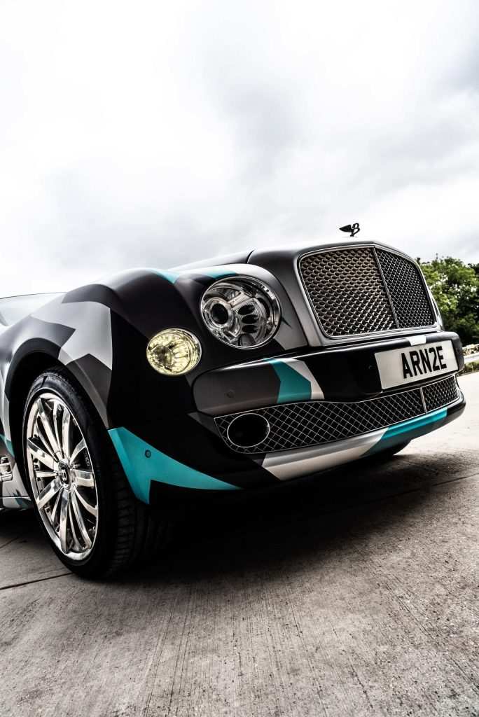 Bentley Mulsanne Custom Print Wrap