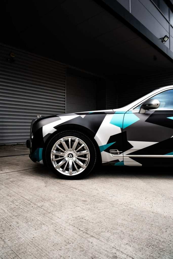 Bentley Mulsanne Custom Print Wrap