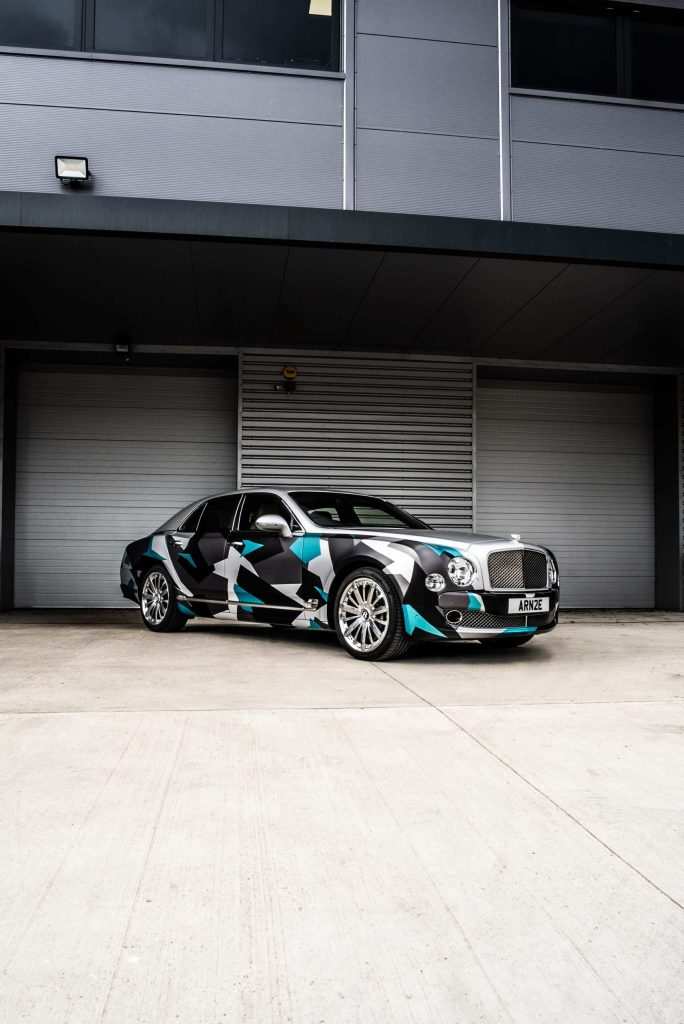 Bentley Mulsanne Custom Print Wrap