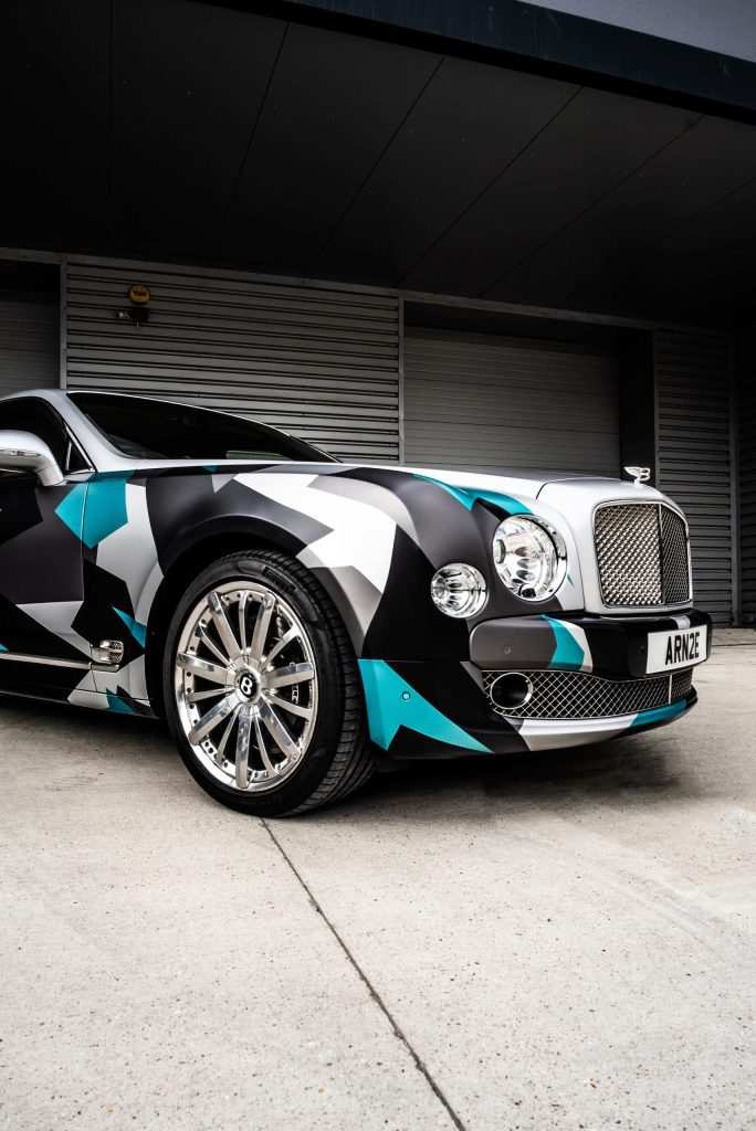 Bentley Mulsanne Custom Print Wrap
