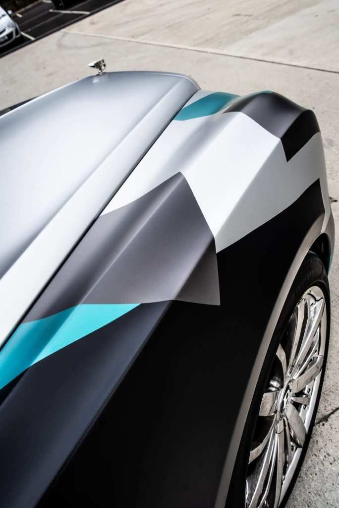 Bentley Mulsanne Custom Print Wrap