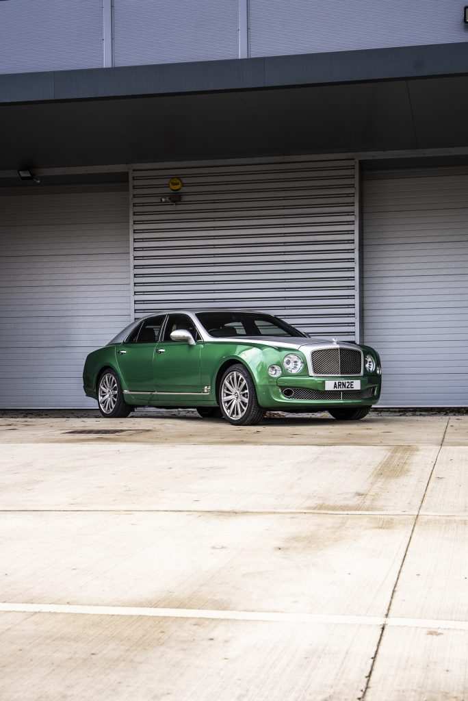 Bentley Mulsanne Custom Green & Satin White