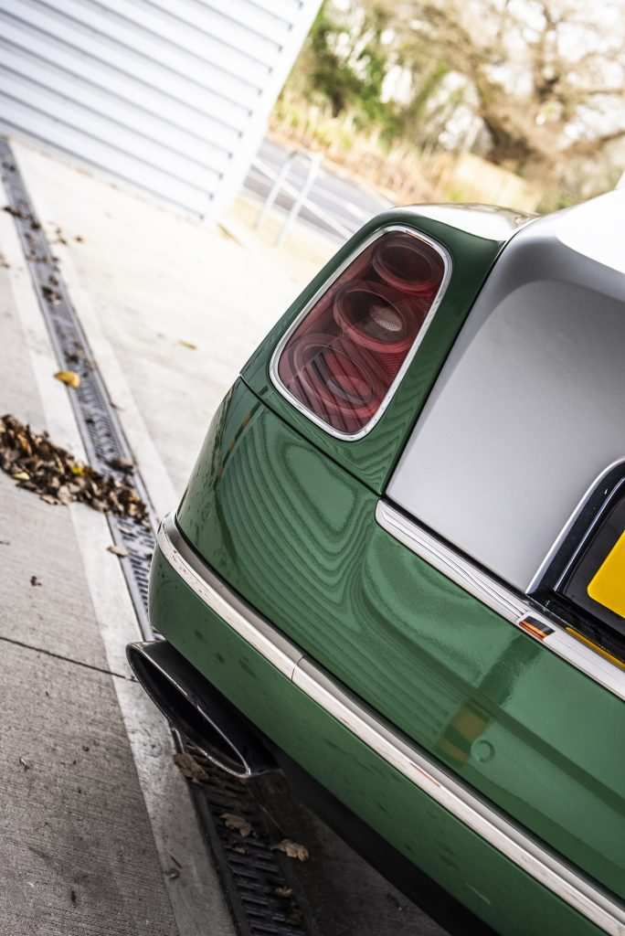 Bentley Mulasanne - Custom Green & 3M Satin White Aluminium