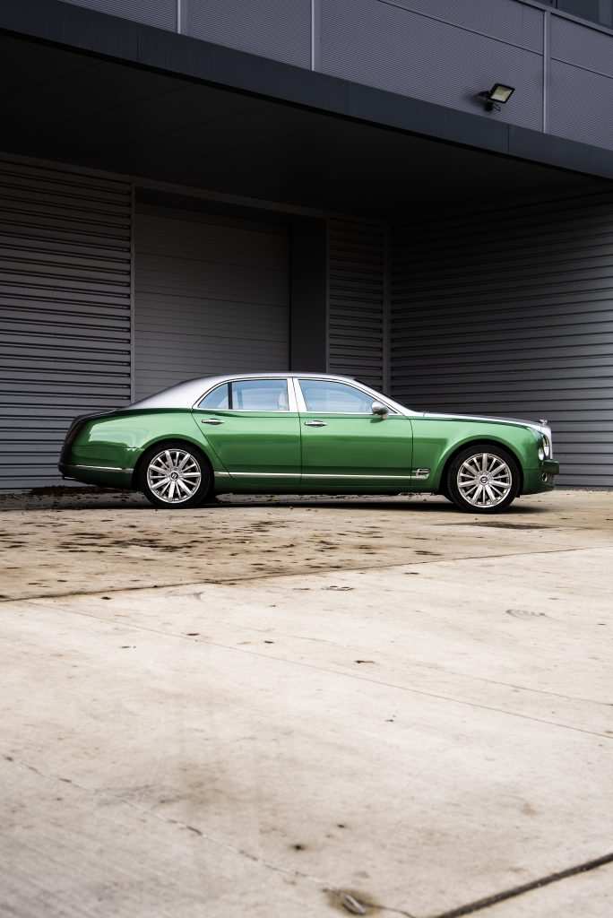 Bentley Mulasanne - Custom Green & 3M Satin White Aluminium