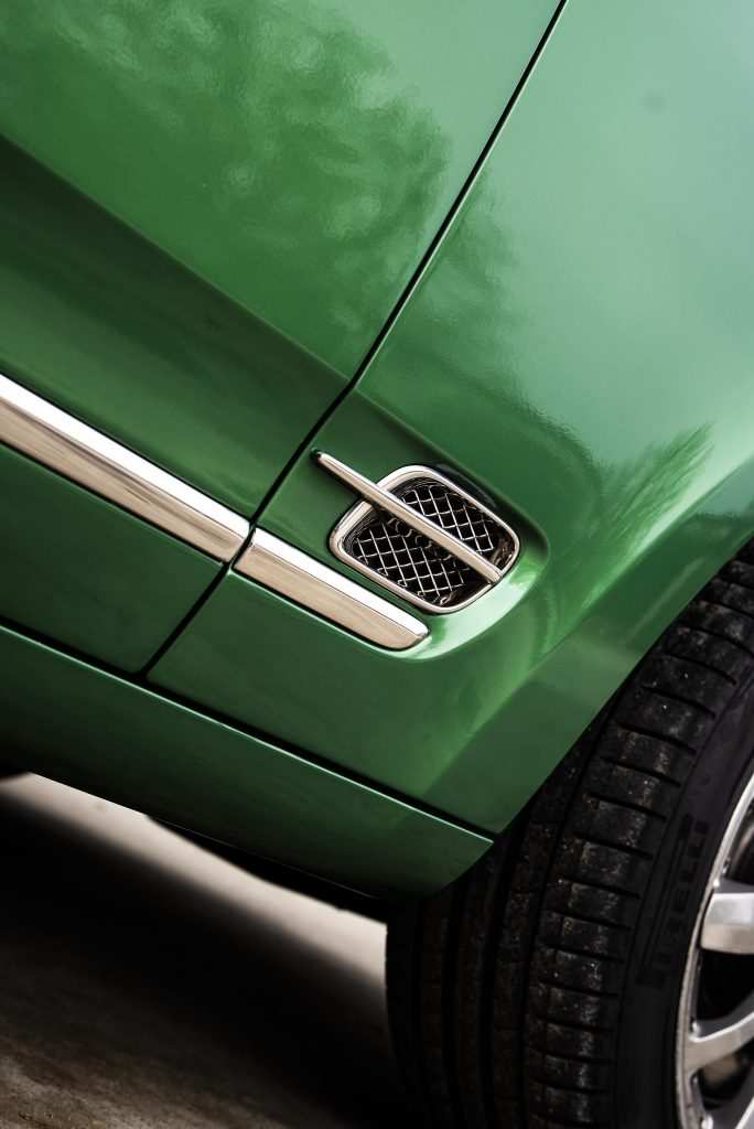 Bentley Mulasanne - Custom Green & 3M Satin White Aluminium