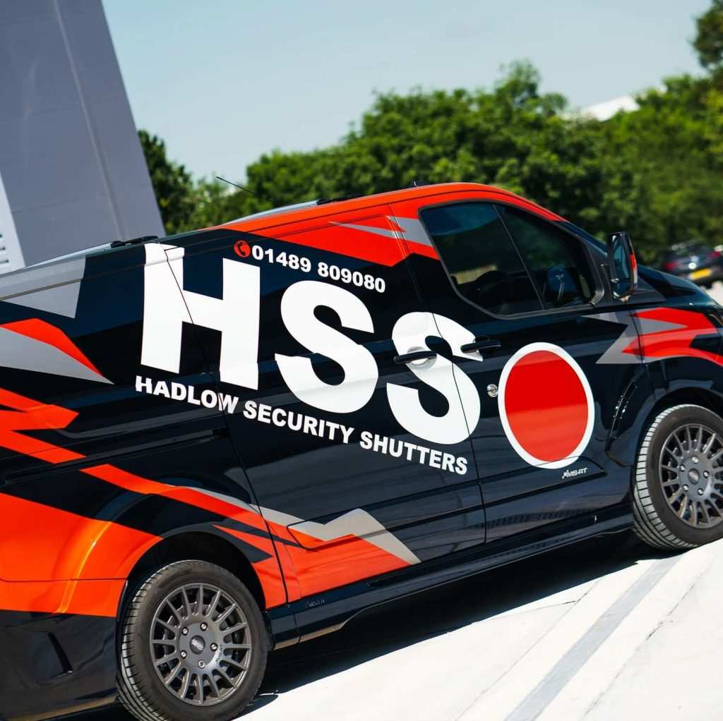 Hadlow security shutters custom ford transit