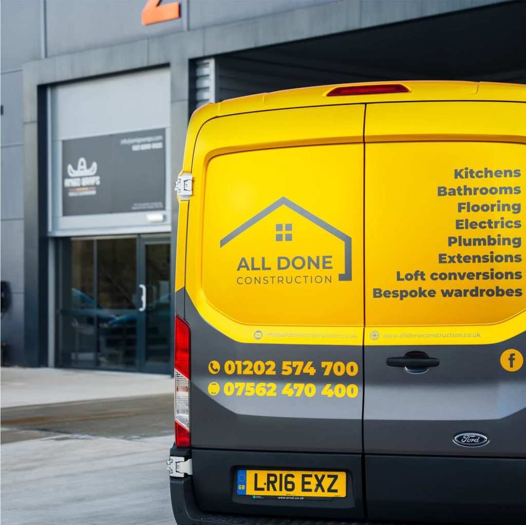 ford transit closeup