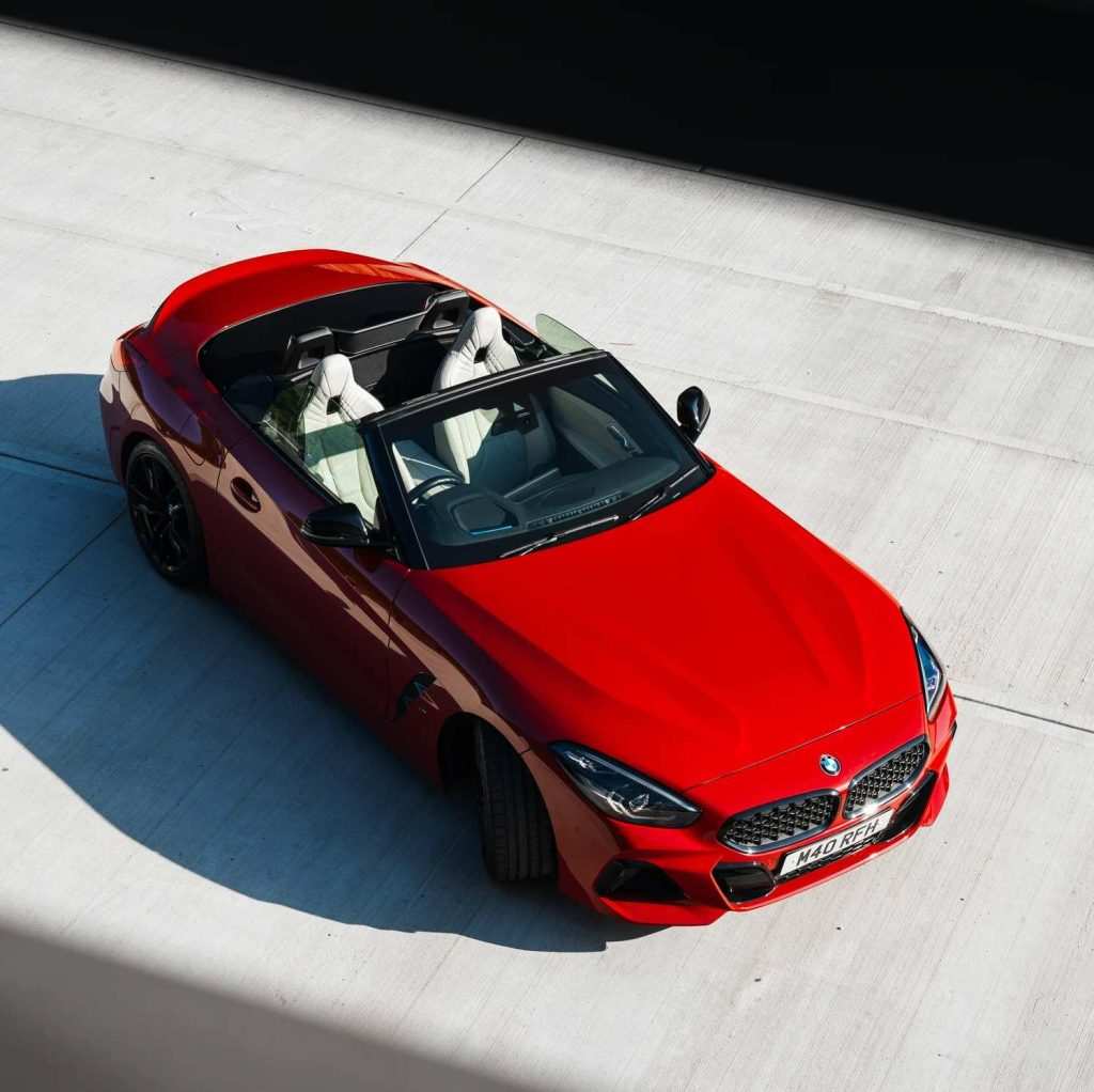 BMW Z4 top view