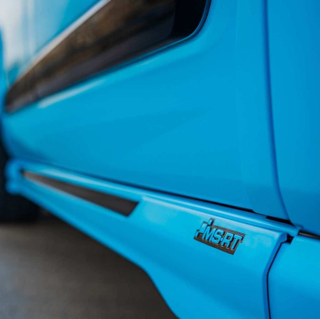 Custom Ford Transit Close Shot