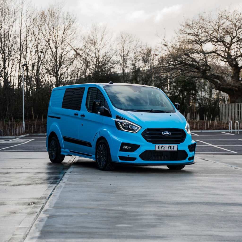 Customised Blue Ford by Amigo Customs