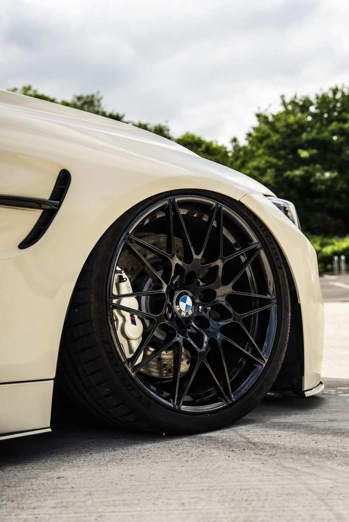 BMW M4 alloy view