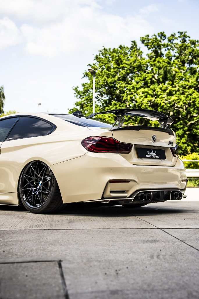 BMW M4 on a street