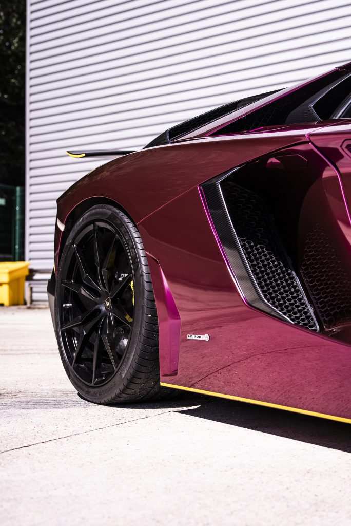 Lamborghini Aventador Back View