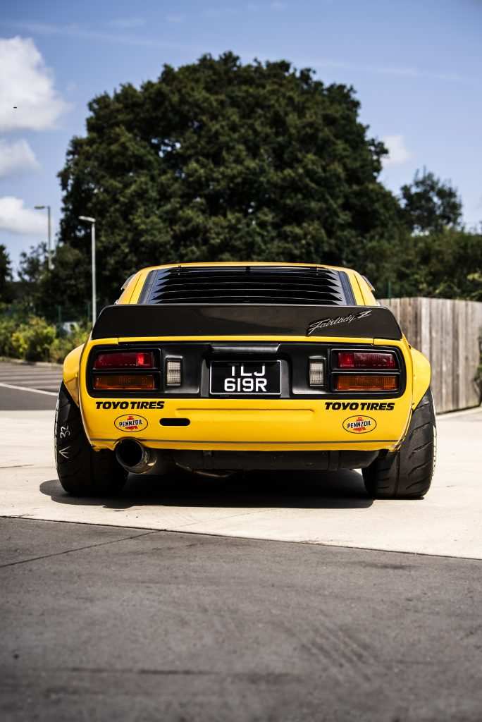 Datsun Penzzoil Livery back view