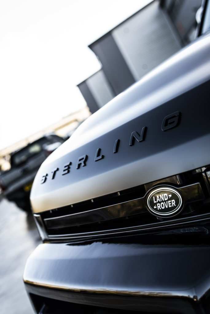 Defender 110 closeup