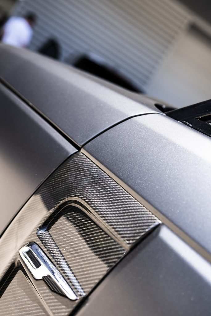 Range Rover with satin PPF conversion