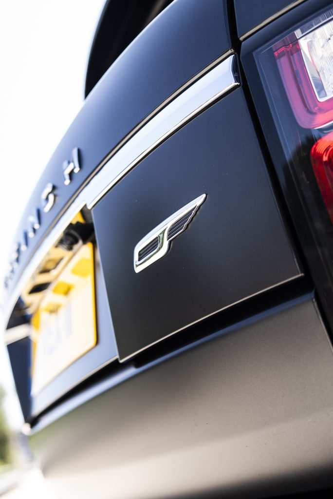 Range Rover with satin PPF conversion