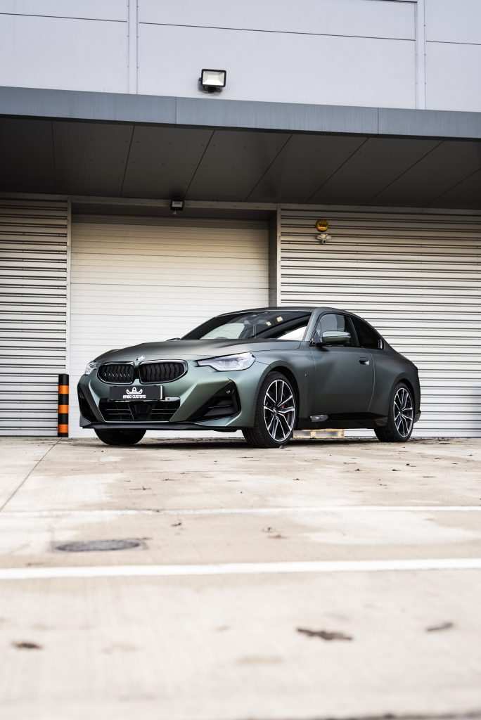 BMW 2 Series in 3M Matte Pine Green Metallic