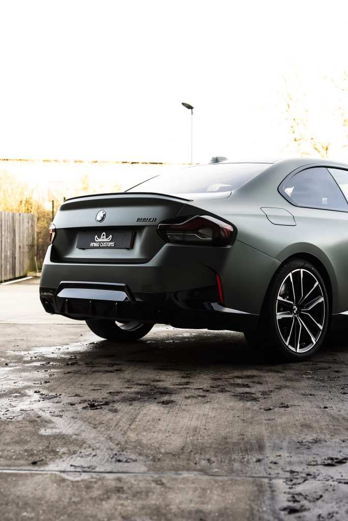 BMW 2 Series in 3M Matte Pine Green Metallic