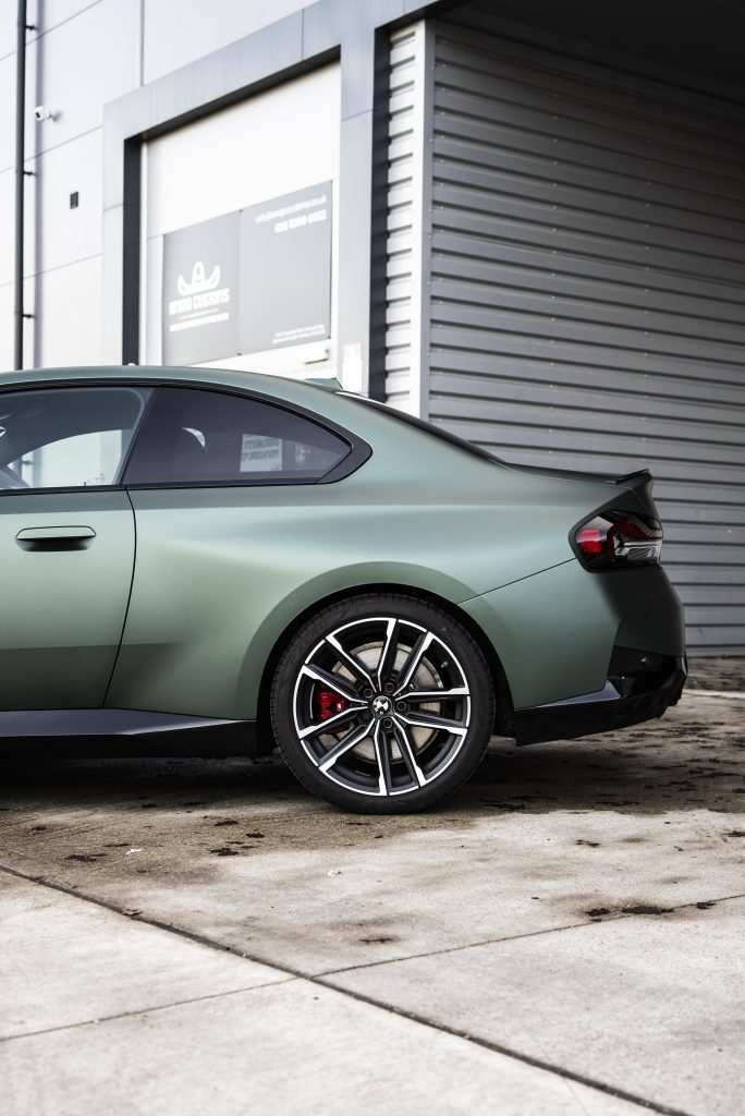 BMW 2 Series in 3M Matte Pine Green Metallic