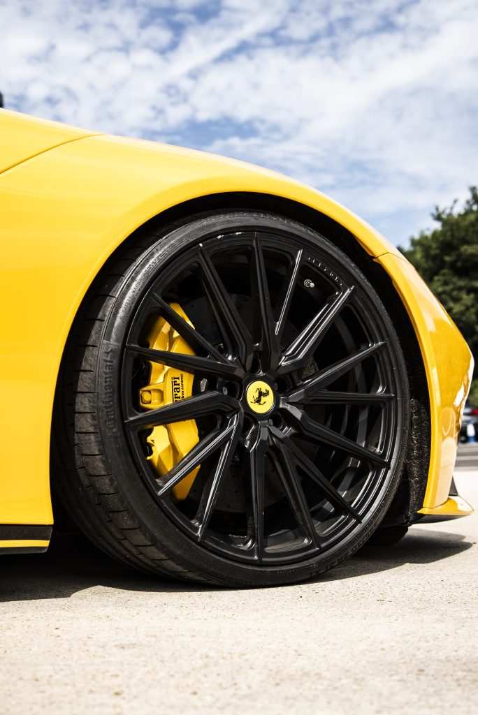Ferrari F12 in Inozetek Supergloss Dandelion Yellow