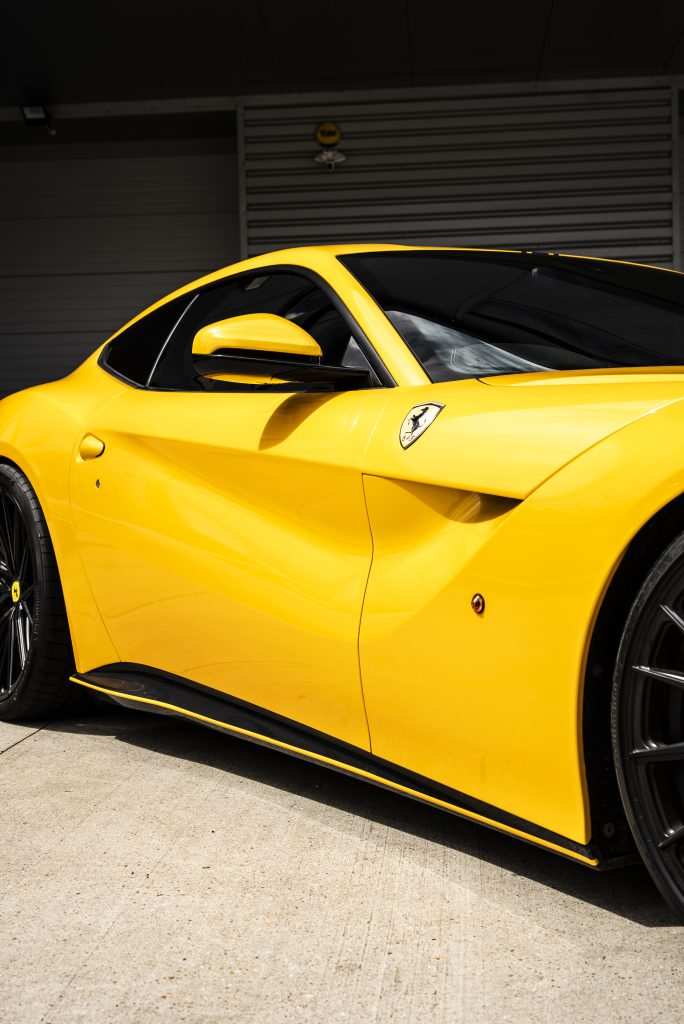 Ferrari F12 in Inozetek Supergloss Dandelion Yellow