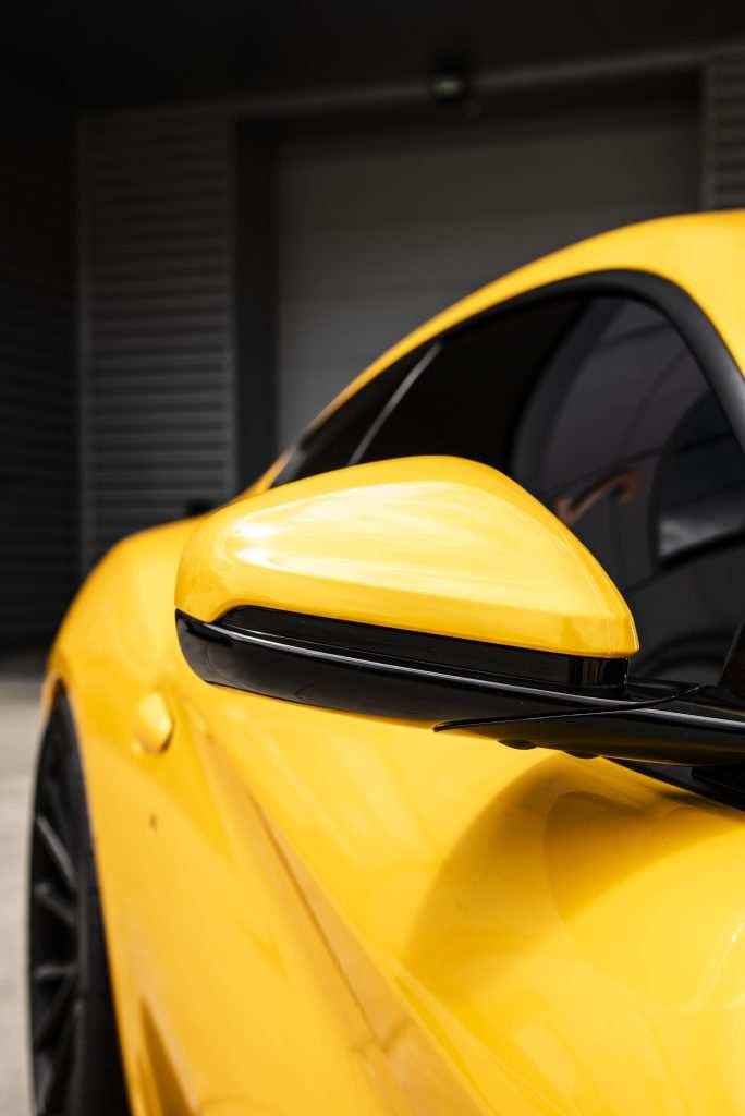Ferrari F12 in Inozetek Supergloss Dandelion Yellow