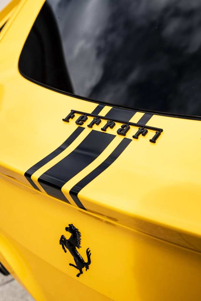 Ferrari F12 in Inozetek Supergloss Dandelion Yellow