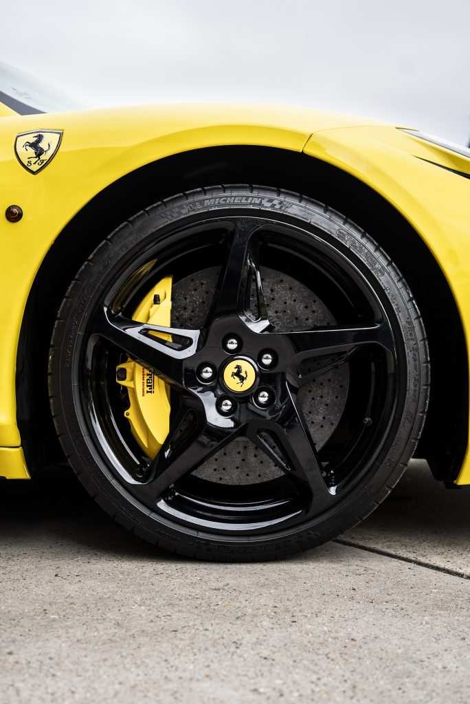 Ferrari 458 in 3M High Gloss Bright Yellow