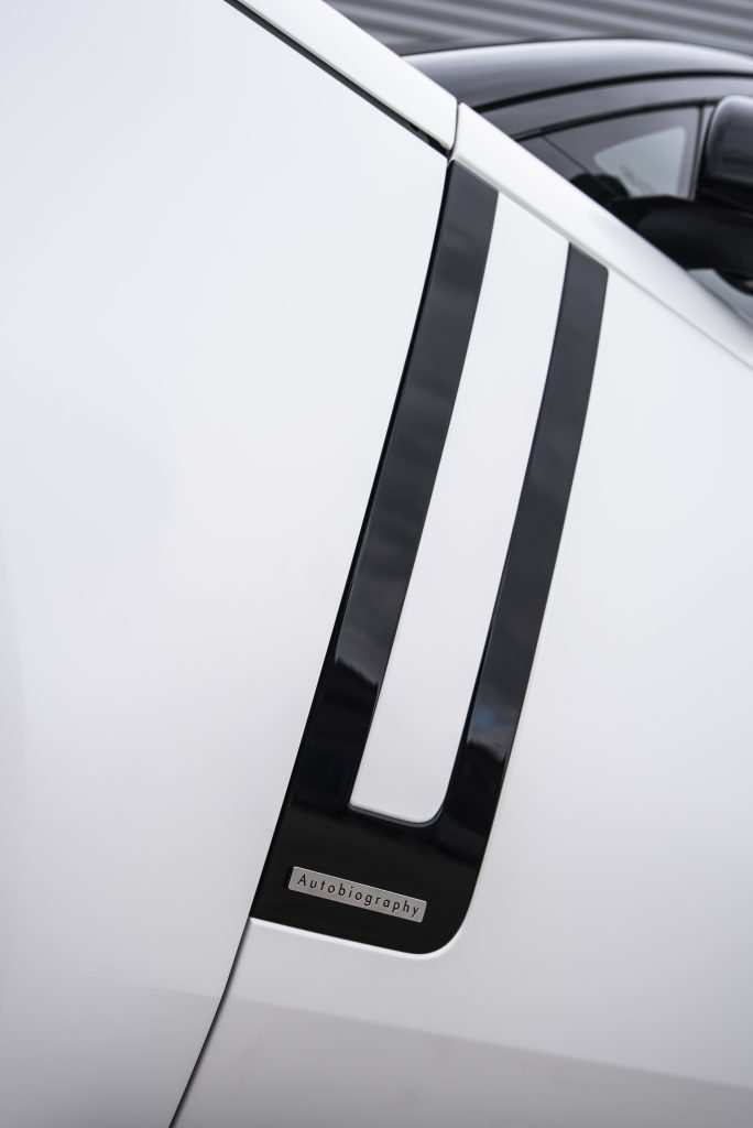 Bonnet detail with satin PPF finish