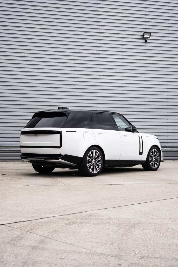 Range Rover with full satin PPF conversion