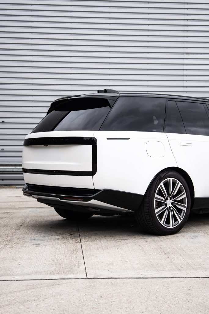 Range Rover with full satin PPF conversion