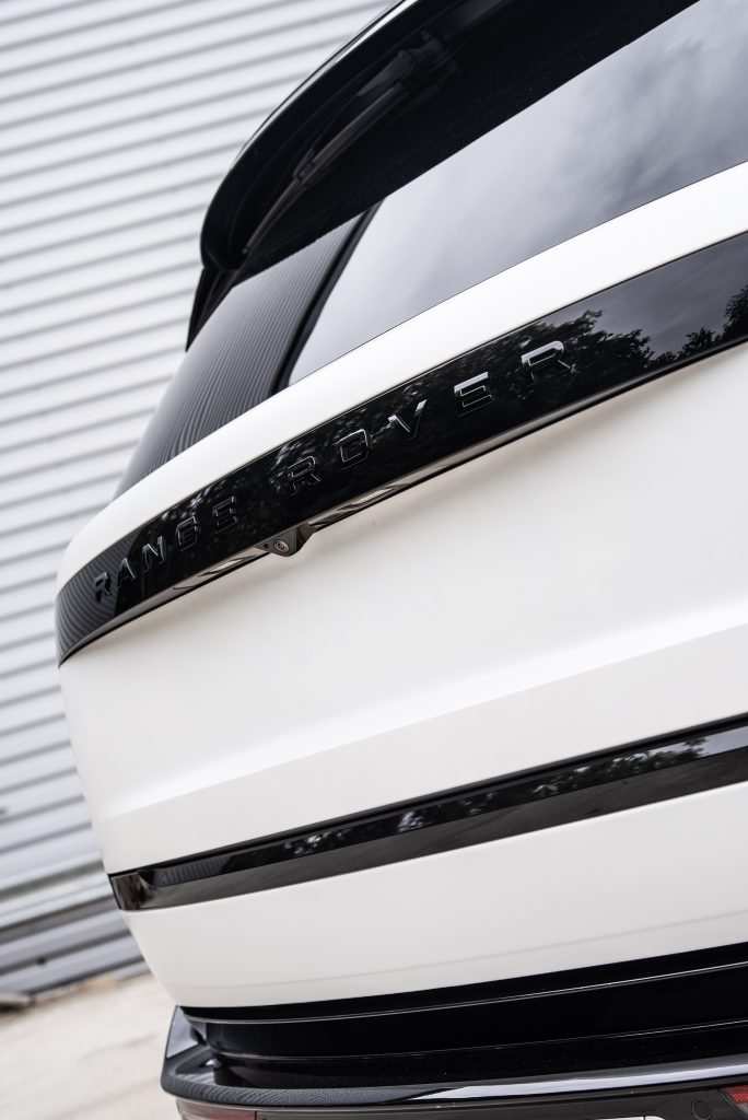 Range Rover with full satin PPF conversion
