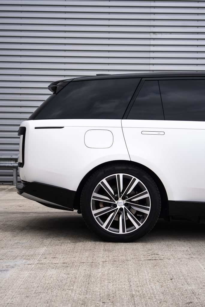 Range Rover with full satin PPF conversion