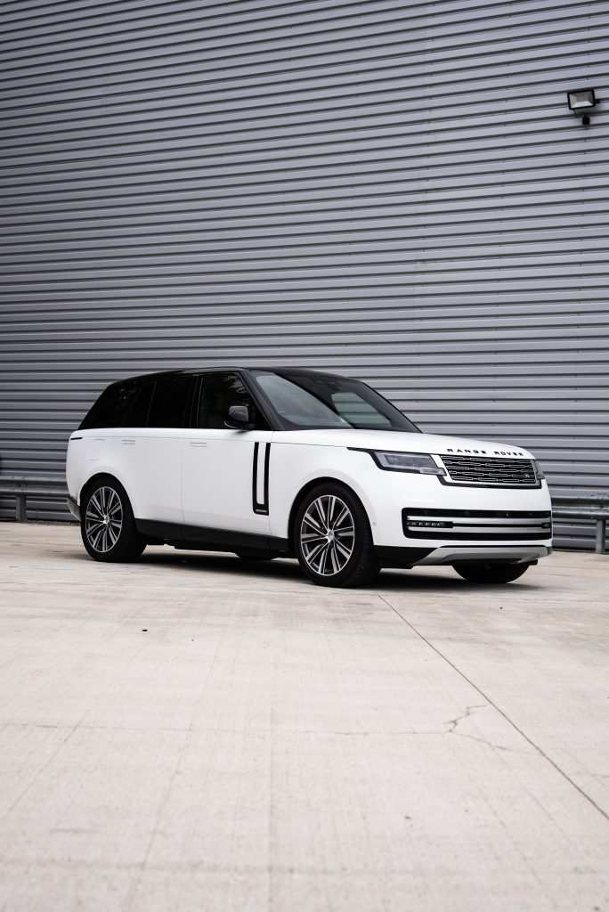 Range Rover with full satin PPF conversion