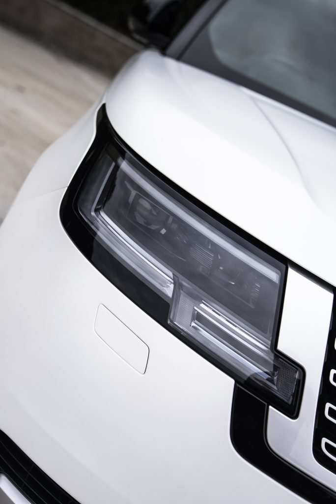 Range Rover with full satin PPF conversion