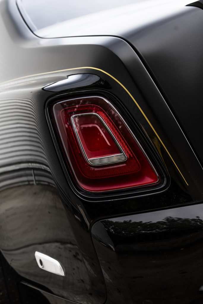 Rolls Royce Phantom with full gloss PPF and top half satin black wrap