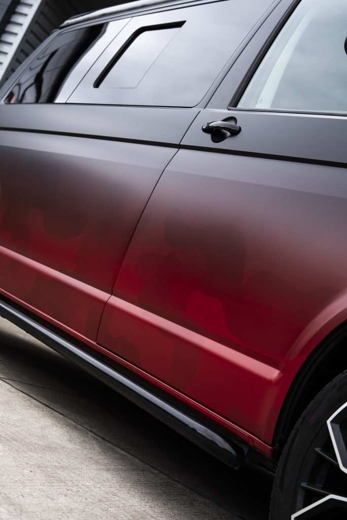 VW T6 with custom designed wrap