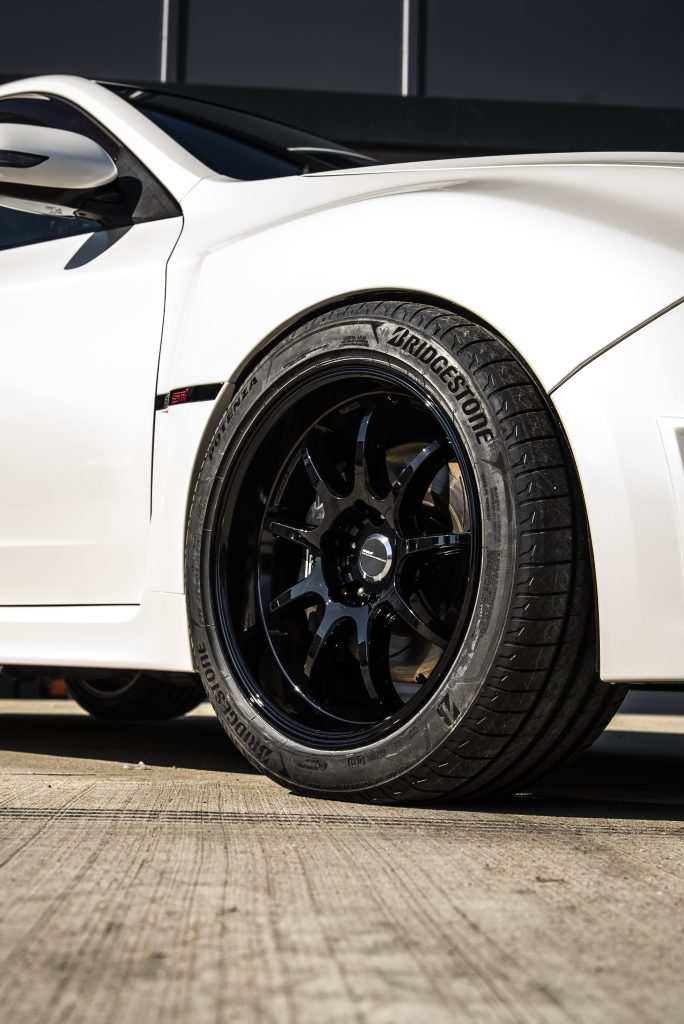 Subaru in 3M Satin Pearl White