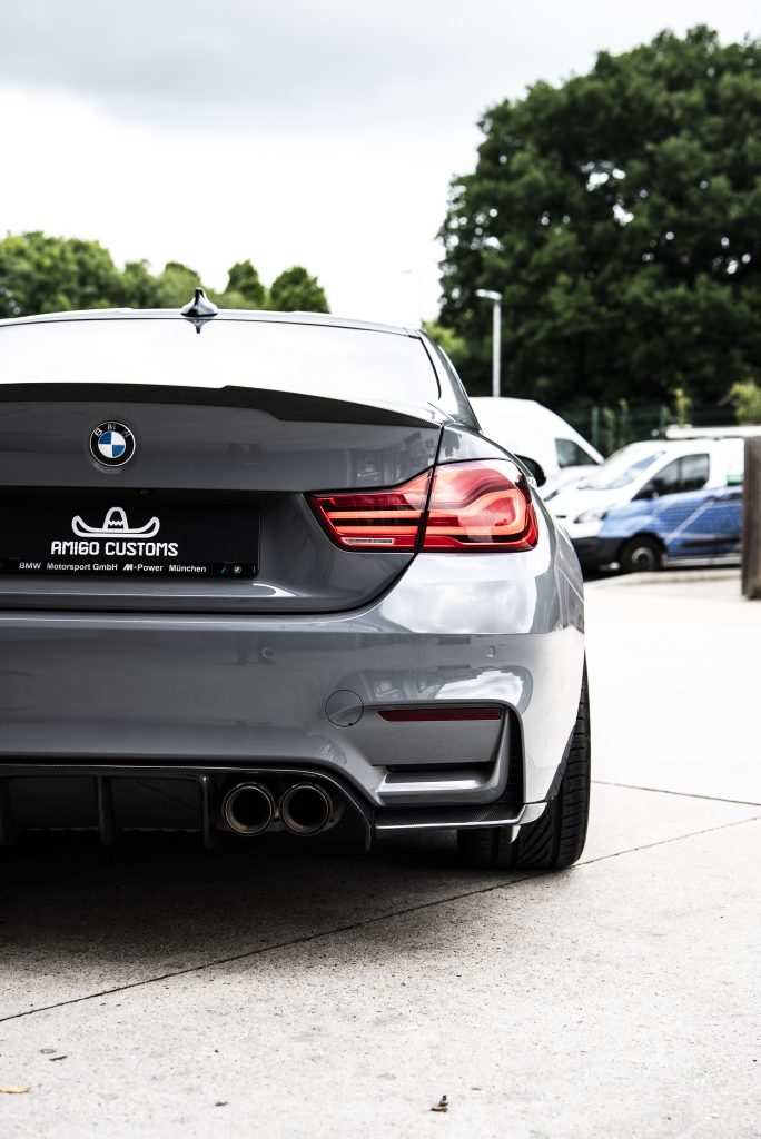 BMW M4 in 3M High Gloss Nardo Grey