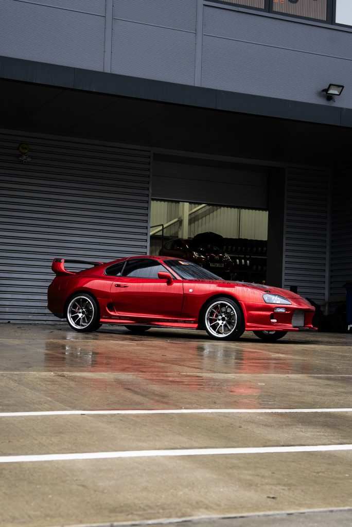 toyota supra full car gloss